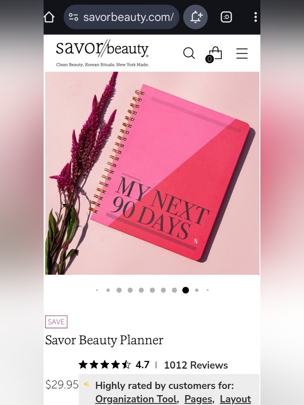 *NEW* Savor Beauty Planner and Vision Board Book Set! - Picture 3 of 15